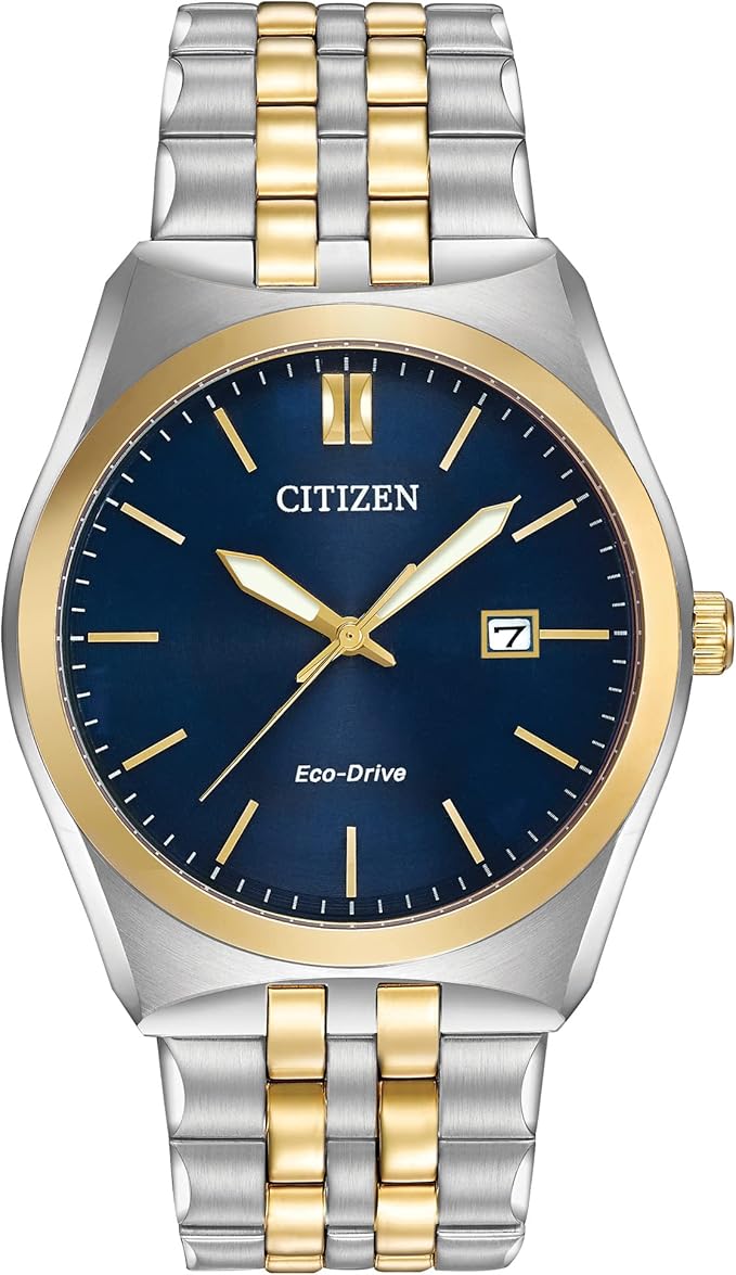Citizen Men's Classic Corso Eco-Drive Watch, 3-Hand Date, Luminous Hands and Markers