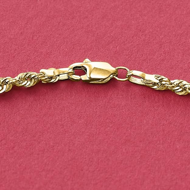 Ross-Simons 14kt Yellow Gold Rope-Chain Necklace