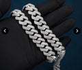 4-ROW 10 MM 22” MOISSANITE CUBAN LINK CHAIN
