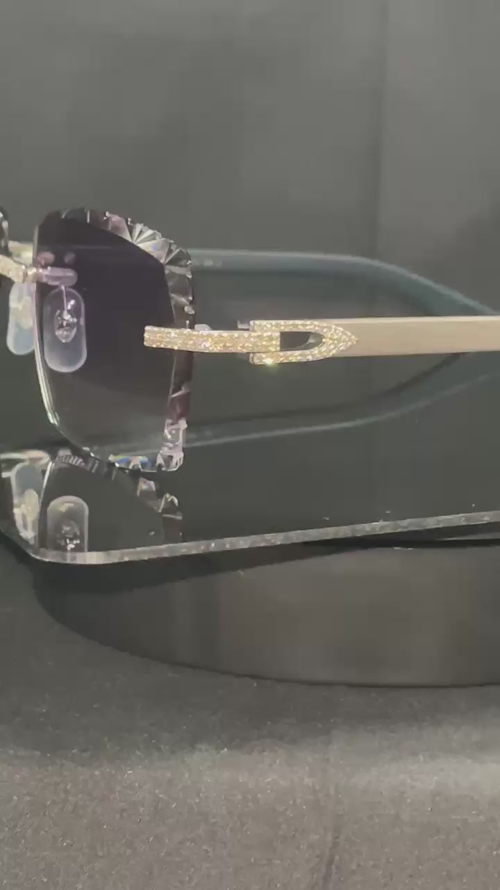 Eyeglass Lenses -  New 2025 two tone Grey woods